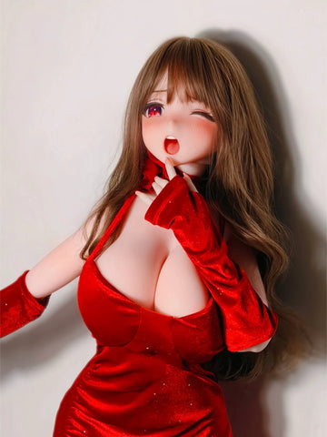 F9307-150cm/5ft-27.5kg Silicone Head Anime naked doll sex | Elsa Babe