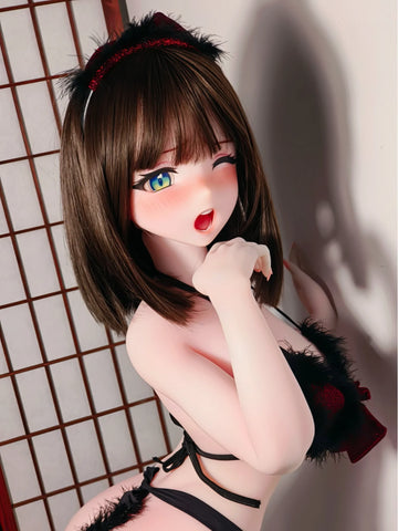 F9417-151cm/4ft11-29kg Anime Silicone Hentai Sex Dolls | Elsa Babe