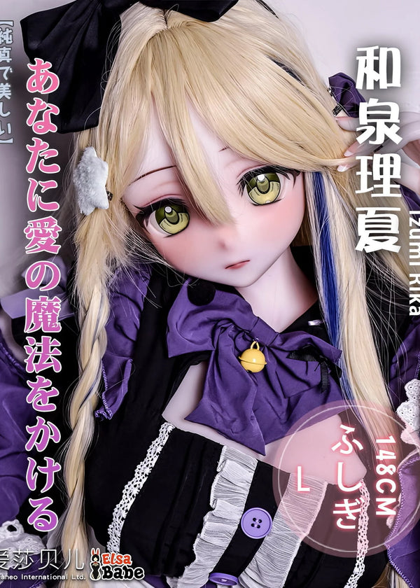 F9435-150cm/5ft-27.5kg Anime Silicone Head Female Sex Dolls | Elsa Babe