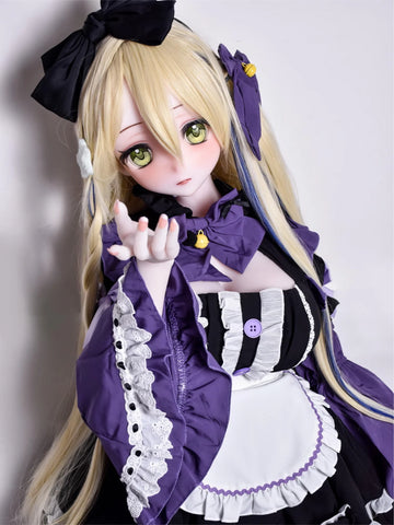 F9435-150cm/5ft-27.5kg Anime Silicone Head Female Sex Dolls | Elsa Babe