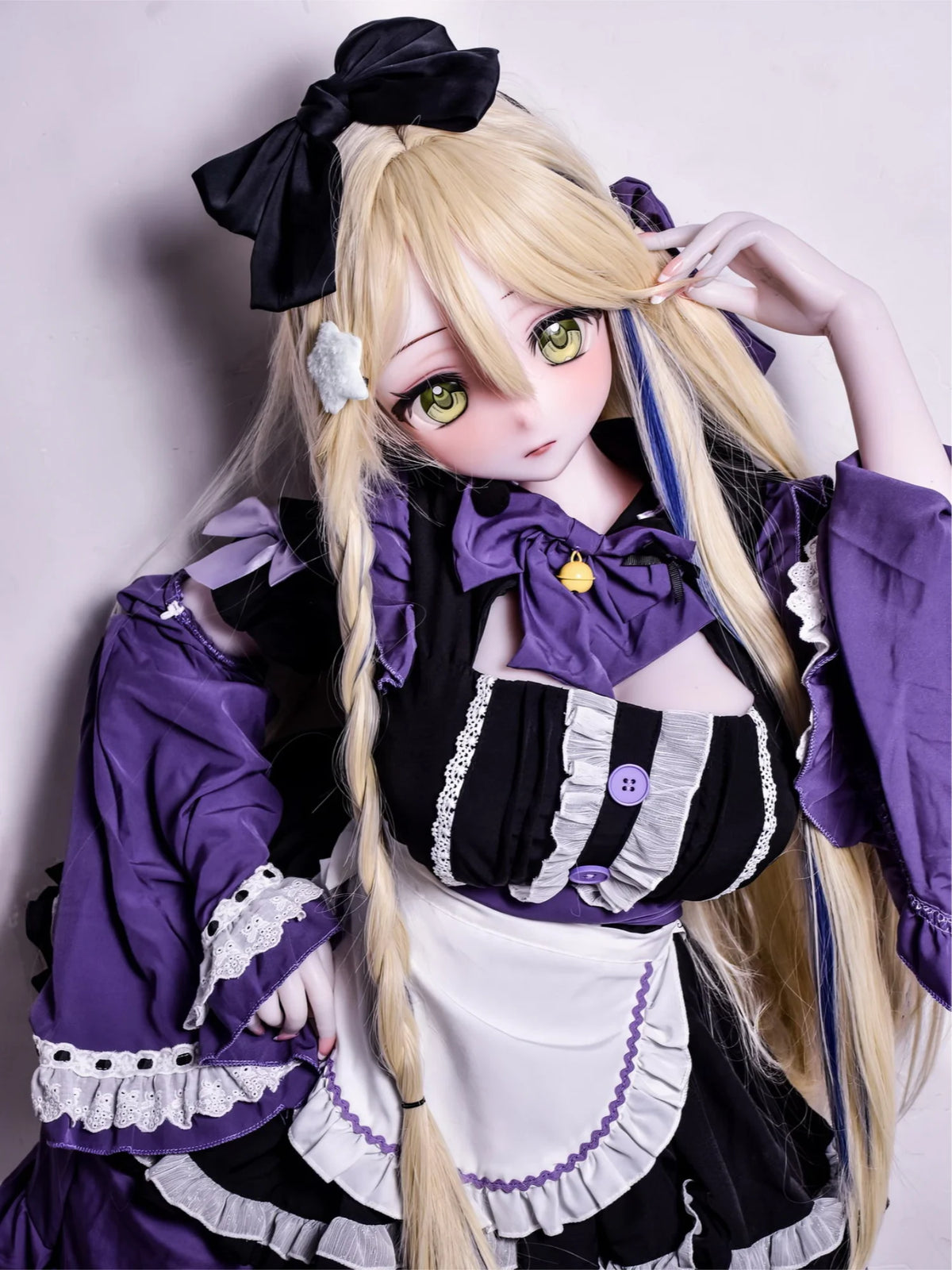 F9435-150cm/5ft-27.5kg Anime Silicone Head Female Sex Dolls | Elsa Babe