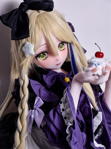 F9435-150cm/5ft-27.5kg Anime Silicone Head Female Sex Dolls | Elsa Babe