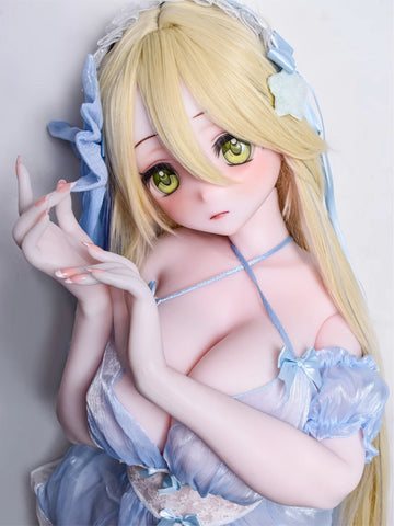 F9435-150cm/5ft-27.5kg Anime Silicone Head Female Sex Dolls | Elsa Babe
