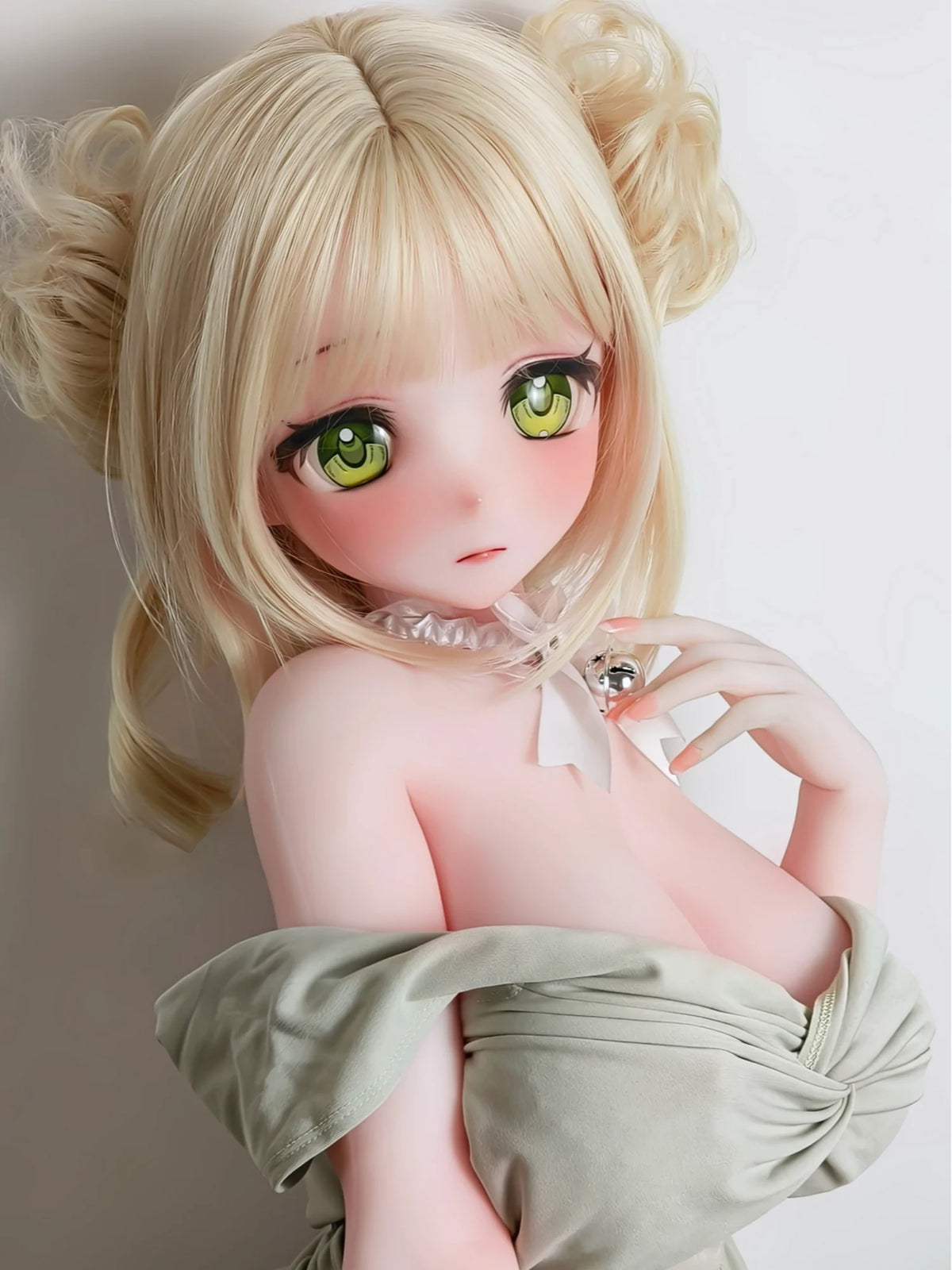 F9473-151cm/4ft11-29kg Anime Silicone Asian Doll Naked | Elsa Babe
