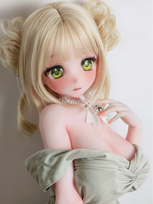 F9473-151cm/4ft11-29kg Anime Silicone Asian Doll Naked | Elsa Babe