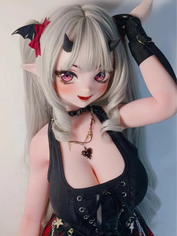 F9426-150cm/5ft-27.5kg Anime Silicone Head Full Body Hentai Sex Doll | Elsa Babe