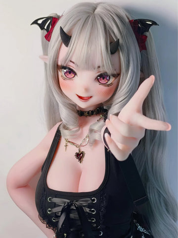 F9426-150cm/5ft-27.5kg Anime Silicone Head Full Body Hentai Sex Doll | Elsa Babe