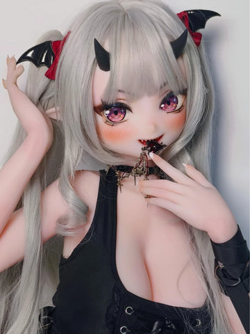 F9426-150cm/5ft-27.5kg Anime Silicone Head Full Body Hentai Sex Doll | Elsa Babe
