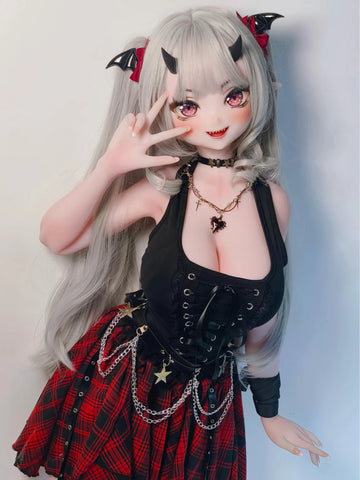 F9426-150cm/5ft-27.5kg Anime Silicone Head Full Body Hentai Sex Doll | Elsa Babe