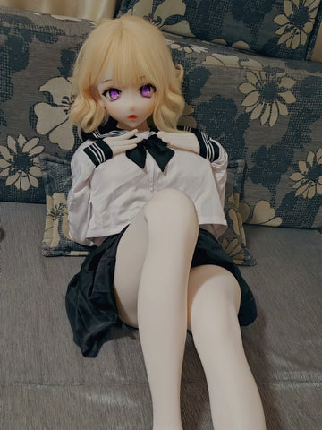 F8192-165cm/5ft4-34.7kg Silicone Anime Sex Doll|Elsa Babe