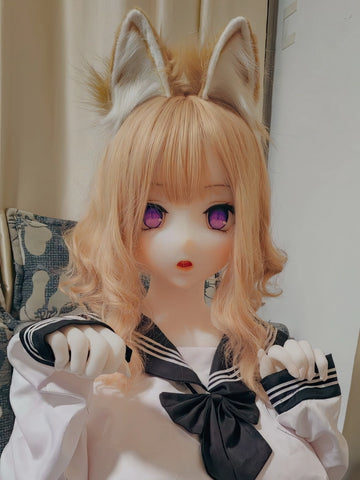 F8192-165cm/5ft4-34.7kg Silicone Anime Sex Doll|Elsa Babe