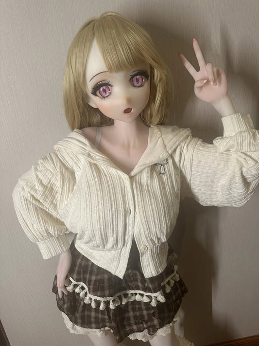 F8195-165cm/5ft4-34.7kg Silicone Anime Sex Doll|Elsa Babe