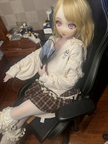 F8195-165cm/5ft4-34.7kg Silicone Anime Sex Doll|Elsa Babe