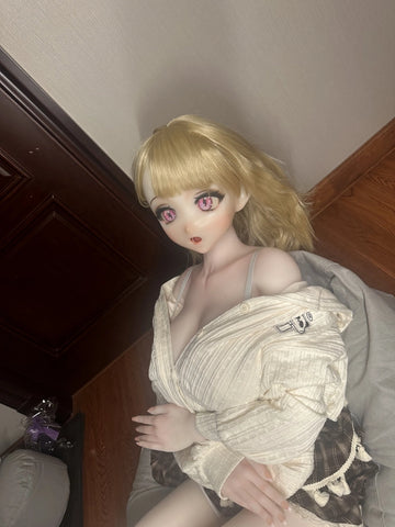F8195-165cm/5ft4-34.7kg Silicone Anime Sex Doll|Elsa Babe