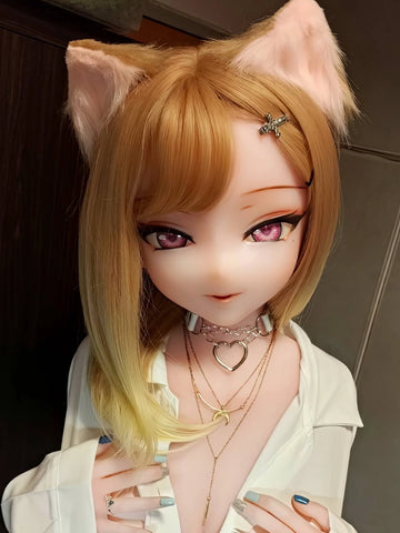 F8186-160cm/5ft2-36kg Silicone Anime Life Size Sex Doll | Elsa Babe