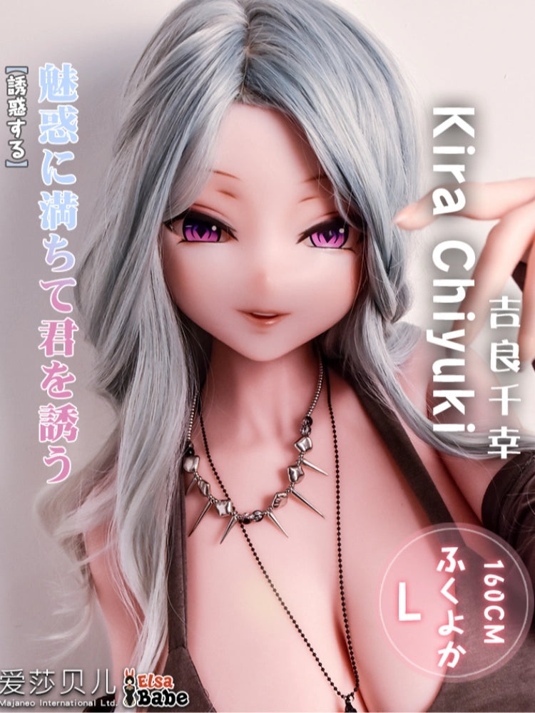 F5554-160cm/5ft2-36kg  Anime Life Size Silicone Sex Doll | Elsa Babe