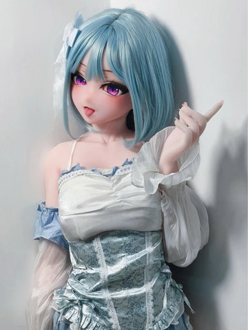 F8131-165cm/5ft4-34.7kg Silicone Anime Sex Doll|Elsa Babe