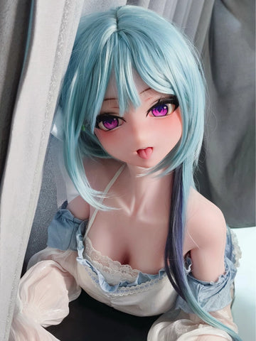 F8131-165cm/5ft4-34.7kg Silicone Anime Sex Doll|Elsa Babe