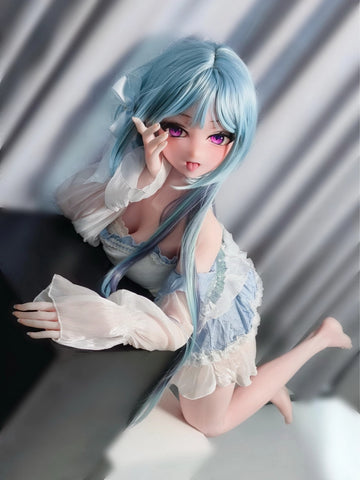 F8131-165cm/5ft4-34.7kg Silicone Anime Sex Doll|Elsa Babe