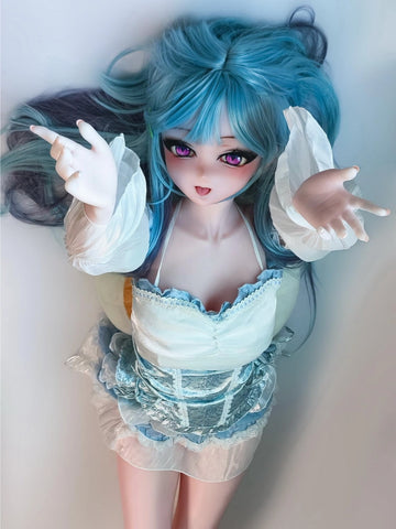 F8131-165cm/5ft4-34.7kg Silicone Anime Sex Doll|Elsa Babe