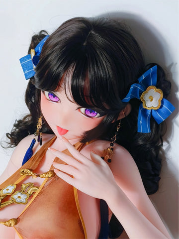F9280-163cm/5ft4-39kg Silicone Anime naked doll sex | Elsa Babe
