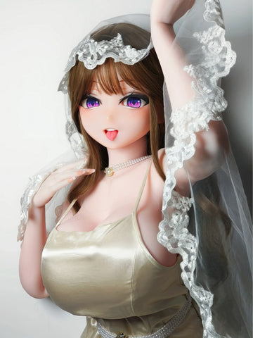 F9419-163cm/5ft4-39kg Silicone Anime Hentai Female Sex Doll | Elsa Babe