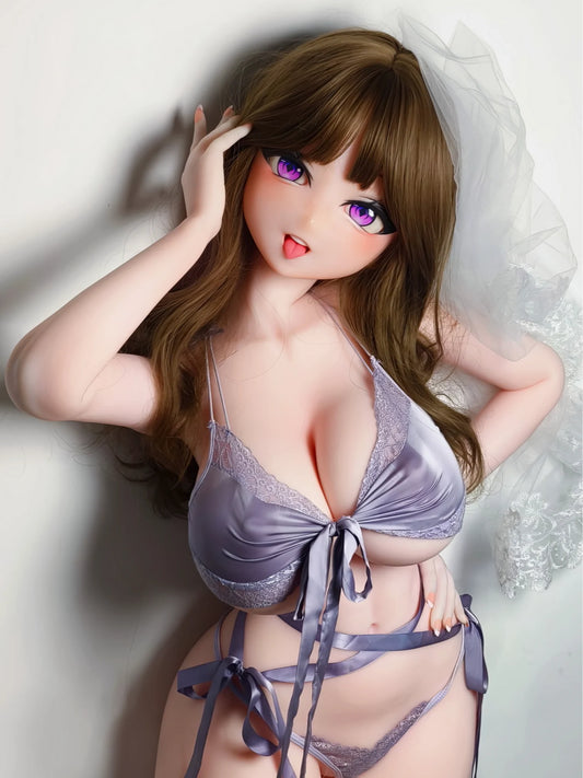 F9308-163cm/5ft4-39kg Silicone Anime sex doll naked | Elsa Babe