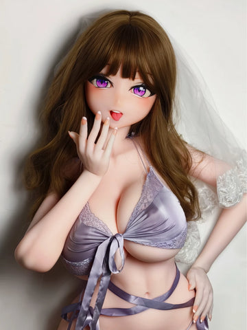 F9308-163cm/5ft4-39kg Silicone Anime sex doll naked | Elsa Babe
