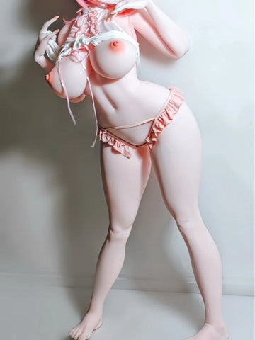 F9491-157cm/5ft2 37kg Figures Silicone Lifelike Huge Tits Sex Doll | Elsa Babe