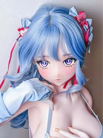 F9469-157cm/5ft2 37kg Figures Silicone Lifelike Hentai Sex Doll | Elsa Babe