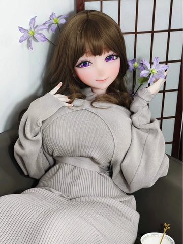 F9255-163cm/5ft4-39kg Silicone Anime real life sex dolls | Elsa Babe