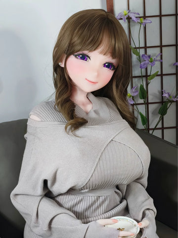 F9255-163cm/5ft4-39kg Silicone Anime real life sex dolls | Elsa Babe