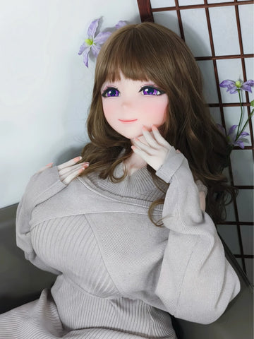 F9255-163cm/5ft4-39kg Silicone Anime real life sex dolls | Elsa Babe