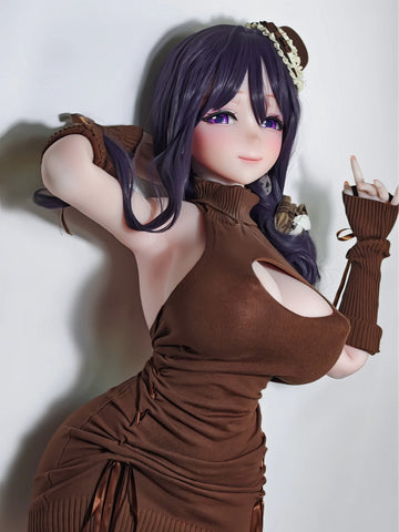 F9322-163cm/5ft4-39kg Silicone Anime hentai high quality sex dolls | Elsa Babe