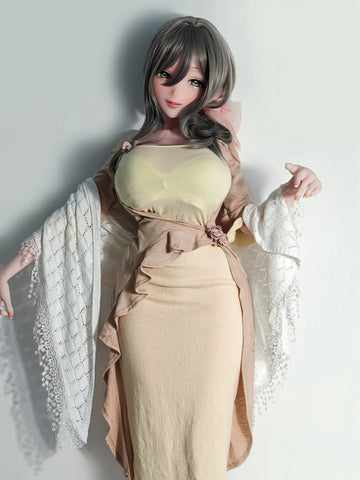 F9320-163cm/5ft4-39kg Silicone Anime sex doll buy | Elsa Babe