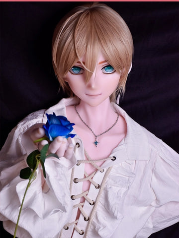 F5546-153cm/5ft-28kg Silicone Anime Femboy Sex Doll - Elsa Babe