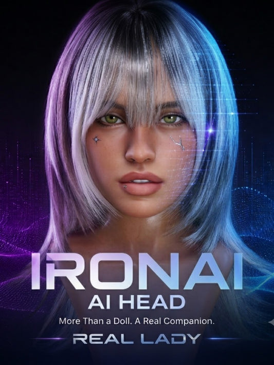 H902 Free Iron AI Talking ROS Silicone Blowjob Sex Doll Head
