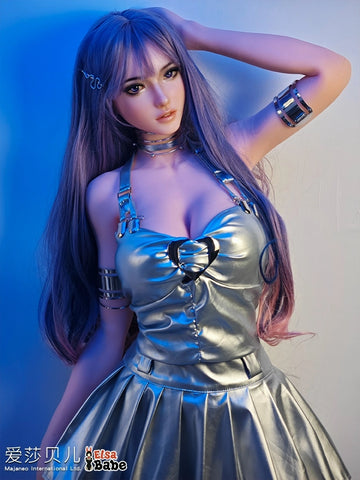 F8069-150cm/5ft-27.5kg Silicone  Anime Hentai Sex Doll | Elsa Babe