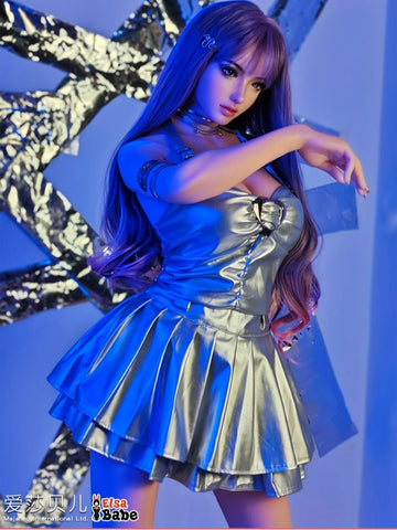F8069-150cm/5ft-27.5kg Silicone  Anime Hentai Sex Doll | Elsa Babe