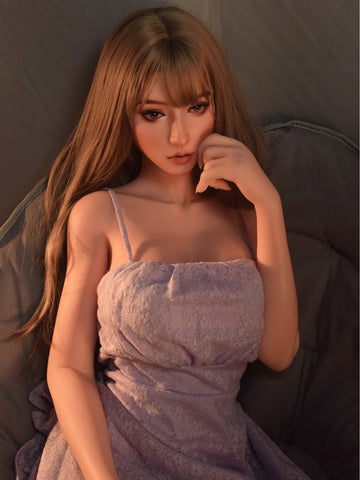 F3808-165cm/5ft4 Lovely Blush Silicone Anime Sex Doll | Elsa Babe