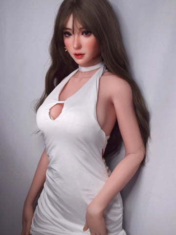 F1562-Elsa Babe-165cm/5ft4 Búp bê tình dục Anime gợi cảm bằng silicon đầy đủ 