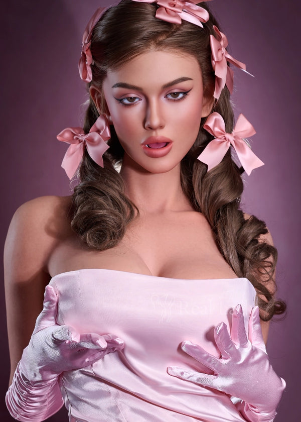 F2580-168cm(5.5ft)-39kg H Cup ROS-MAX Pink Lovers Silicone ai sex dolls Realistic Sex Dolls｜Real Lady
