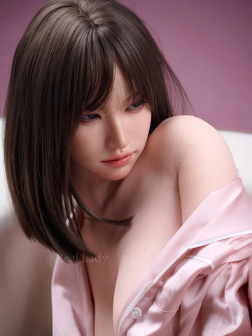 F2596-150cm(4.9ft)-27.6kg F Cup Pink Lover Best Silicone Hyper Realistic Sex Doll｜Real Lady