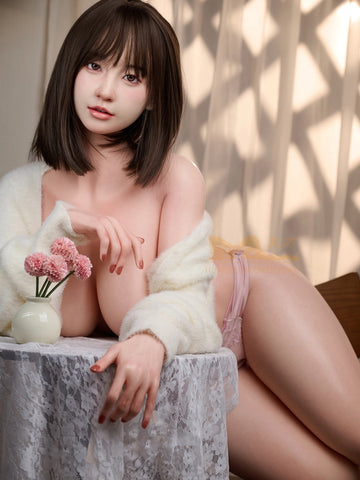 F2593- 158cm/5ft2 E Cup ROS MAX Yui Silk Glow Asian Realistic naked doll | Irontech Oriental
