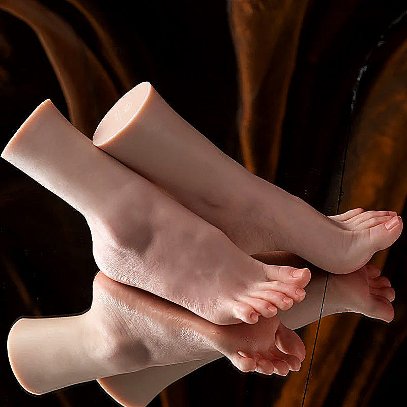 Real Feel Footjob Sex Toy with Flexible Toes