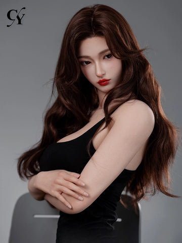 F8679—168cm/5ft5-32.5kg Rinka F Cup Natural Skin Silicone Full-size Sex Doll | TOP-CYDOLL