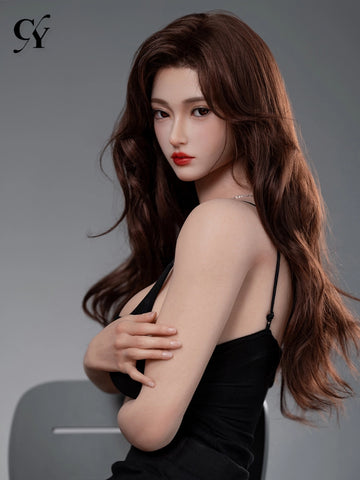 F8679—168cm/5ft5-32.5kg Rinka F Cup Natural Skin Silicone Full-size Sex Doll | TOP-CYDOLL