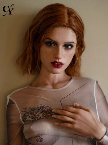 F8590—170cm/5ft5-36kg C Cup Realistic Silicone Sex Doll with ROS Head | TOP-CYDOLL