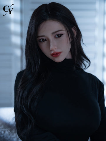 F5806—167cm/5ft5-37kg D Cup Asian Silicone Head Realistic Sex Doll  | TOP-CYDOLL