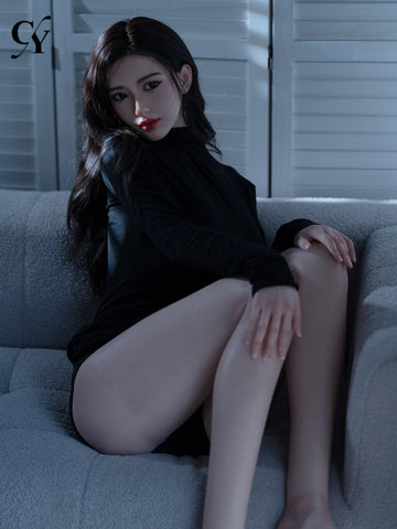 F5806—167cm/5ft5-37kg D Cup Asian Silicone Head Realistic Sex Doll  | TOP-CYDOLL